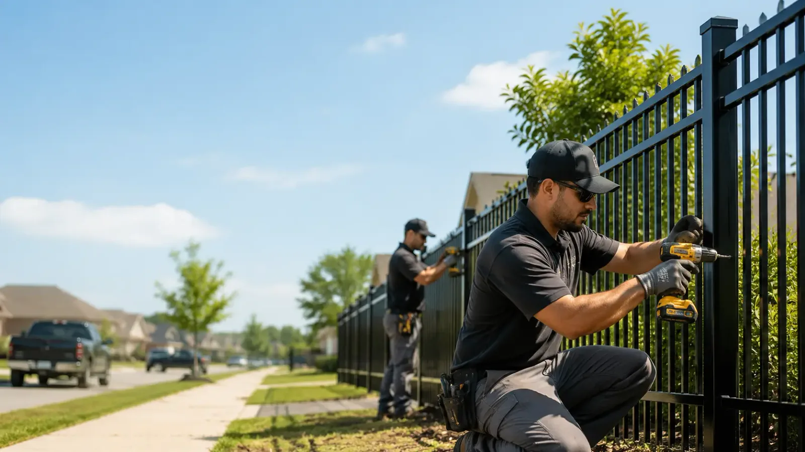 Metal Fence Installation in Accident, MD